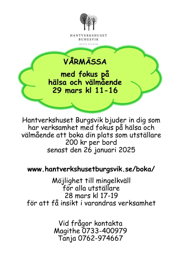 Vårmässa Hälsa och välmående