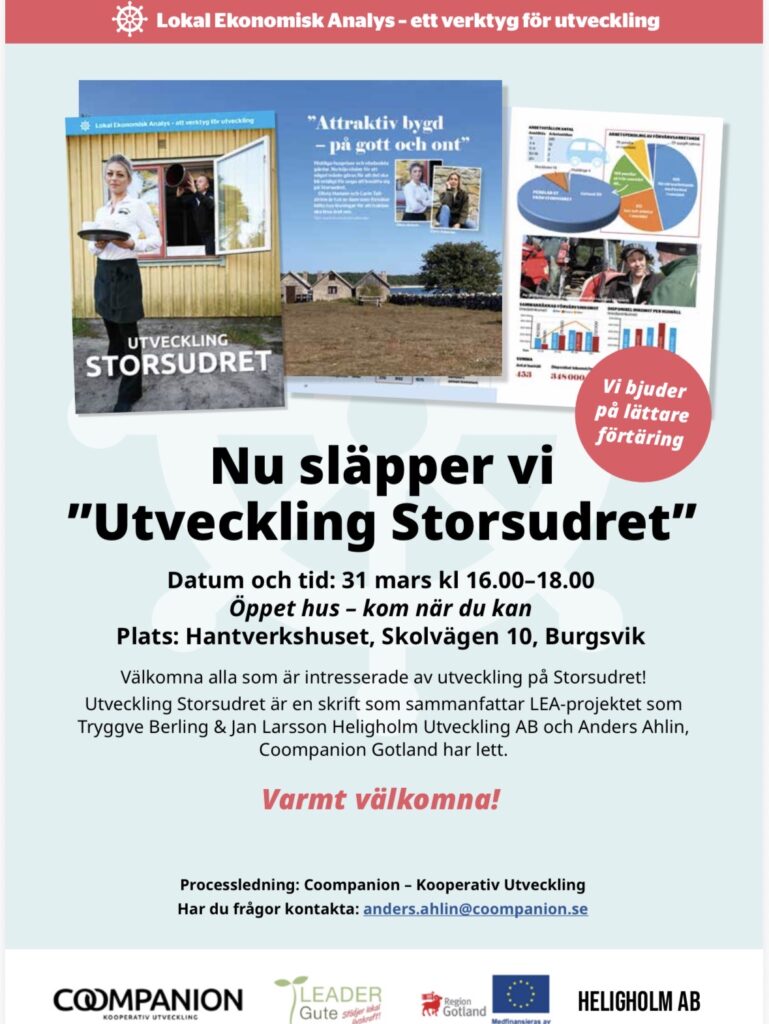 Utveckling Storsudret - Ideella föreningen Hantverkshuset Burgsvik